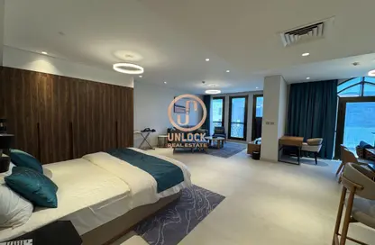 Apartment - Studio - 1 Bathroom for rent in La Plage Centrale - La Plage - The Pearl Island - Doha