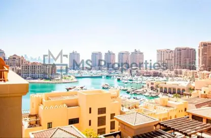 Apartment - 1 Bedroom - 2 Bathrooms for sale in East Porto Drive - Porto Arabia - The Pearl Island - Doha