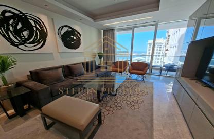 Apartment - 2 Bedrooms - 3 Bathrooms for rent in Lusail Residence - Marina District - Lusail