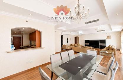 Apartment - 3 - 5 for rent in East Porto Drive - Porto Arabia - The Pearl Island - Doha