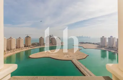 Duplex - 3 Bedrooms - 4 Bathrooms for rent in Viva East - Viva Bahriyah - The Pearl Island - Doha Duplex - 3 Bedrooms - 4 Bathrooms for rent in Viva East - Viva Bahriyah - The Pearl Island - Doha
