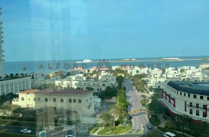 Apartment - 1 Bedroom - 2 Bathrooms for rent in Viva West - Viva Bahriyah - The Pearl Island - Doha