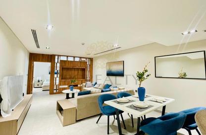 Apartment - Studio - 1 for rent in Downtown - Qatar Entertainment City - Lusail