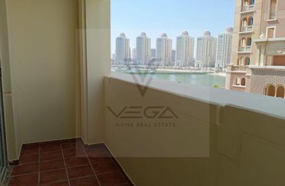 Apartment - Studio - 1 for rent in Viva East - Viva Bahriyah - The Pearl Island - Doha Apartment - Studio - 1 for rent in Viva East - Viva Bahriyah - The Pearl Island - Doha