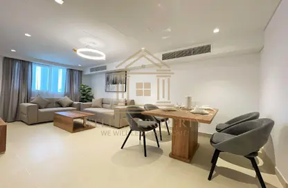 Apartment - 2 Bedrooms - 3 Bathrooms for rent in Al Khair Tower - Corniche Road - Corniche Road - Doha