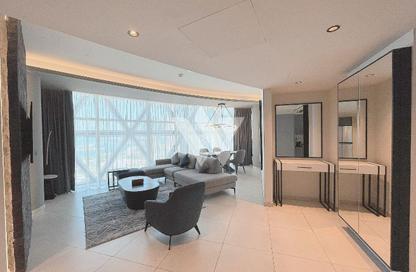 Apartment - 2 Bedrooms - 2 Bathrooms for rent in Lusail Marina Heights - Marina District - Lusail