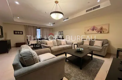 Apartment - 2 Bedrooms - 2 Bathrooms for rent in West Porto Drive - Porto Arabia - The Pearl Island - Doha