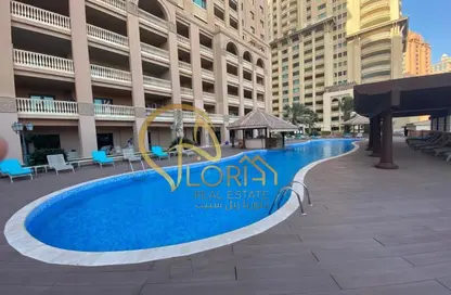 Apartment - 1 Bedroom - 2 Bathrooms for sale in East Porto Drive - Porto Arabia - The Pearl Island - Doha