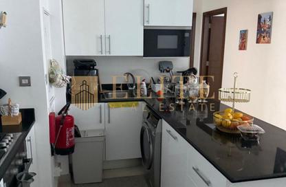 Apartment - 2 - 2 for rent in Lusail Marina Heights - Marina District - Lusail