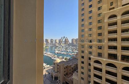 Apartment - 1 - 2 for rent in East Porto Drive - Porto Arabia - The Pearl Island - Doha