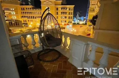 Apartment - 1 Bedroom - 2 Bathrooms for rent in Carnaval - Qanat Quartier - The Pearl Island - Doha