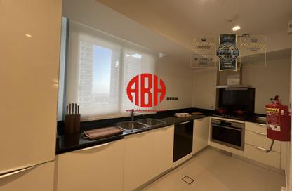 Apartment - 1 Bedroom - 2 Bathrooms for rent in Lusail Marina Heights - Marina District - Lusail