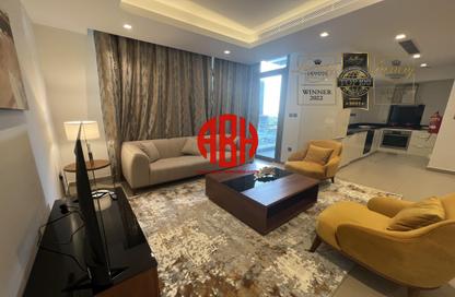 Apartment - 1 Bedroom - 2 Bathrooms for rent in Lusail Marina Heights - Marina District - Lusail