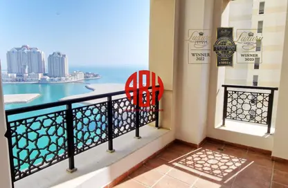 Apartment - Studio - 1 Bathroom for rent in Viva East - Viva Bahriyah - The Pearl Island - Doha