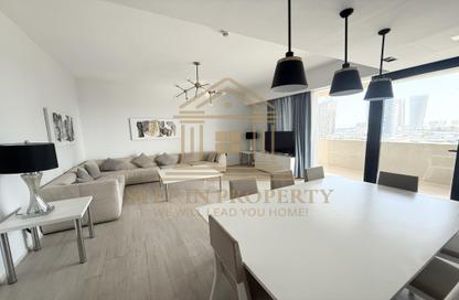 Apartment - 3 Bedrooms - 3 Bathrooms for rent in Seef Lusail Tower 1 - Seef Lusail - Lusail City - Lusail