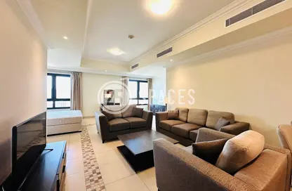 Apartment - Studio - 1 Bathroom for rent in East Porto Drive - Porto Arabia - The Pearl Island - Doha