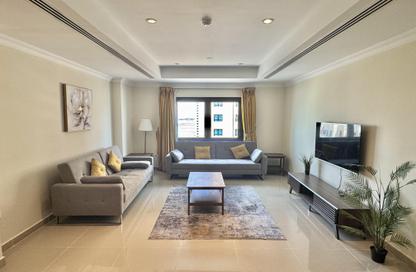 Apartment - 1 Bedroom - 2 Bathrooms for rent in East Porto Drive - Porto Arabia - The Pearl Island - Doha Apartment - 1 Bedroom - 2 Bathrooms for rent in East Porto Drive - Porto Arabia - The Pearl Island - Doha