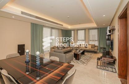 Apartment - 2 Bedrooms - 3 Bathrooms for rent in Savoy Residences - Fox Hills - Fox Hills - Lusail Apartment - 2 Bedrooms - 3 Bathrooms for rent in Savoy Residences - Fox Hills - Fox Hills - Lusail