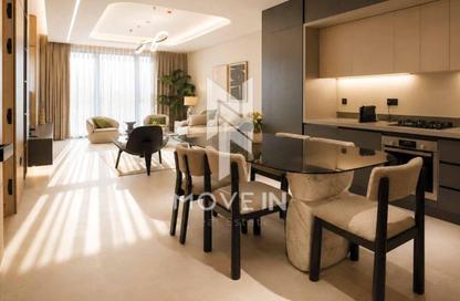 Apartment - 1 - 2 for sale in Lusail Marina Heights - Marina District - Lusail