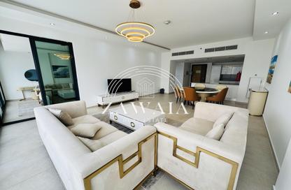 Apartment - 1 Bedroom - 1 Bathroom for rent in Lusail Marina Heights - Marina District - Lusail