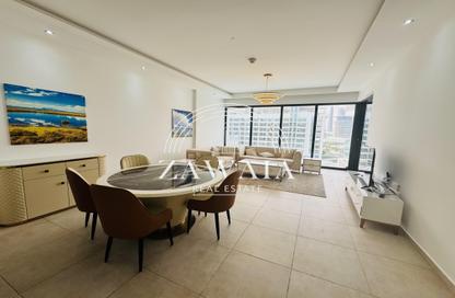 Apartment - 1 Bedroom - 1 Bathroom for rent in Lusail Marina Heights - Marina District - Lusail