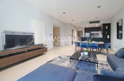 Apartment - 2 Bedrooms - 3 Bathrooms for rent in Lusail Residence - Marina District - Lusail