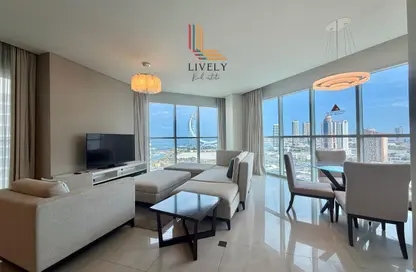 Apartment - 1 Bedroom - 2 Bathrooms for rent in Burj DAMAC Marina - Marina District - Lusail