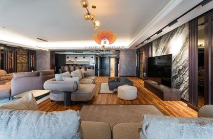 Penthouse - 3 - 6 for rent in Al Mutahidah Tower - Viva Bahriyah - The Pearl Island - Doha