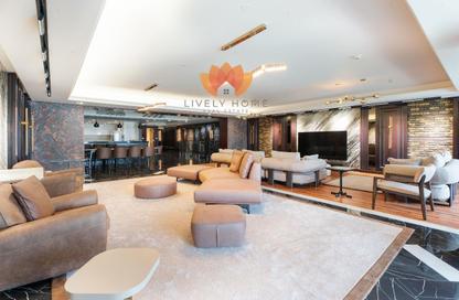 Penthouse - 3 - 6 for rent in Al Mutahidah Tower - Viva Bahriyah - The Pearl Island - Doha