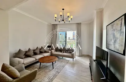 Apartment - 2 Bedrooms - 3 Bathrooms for rent in Lusail Marina Heights - Marina District - Lusail