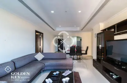 شقة - غرفة نوم - 2 حمامات للايجار في طريق بورتو الغربي - بورتو أرابيا - جزيرة اللؤلؤة - الدوحة