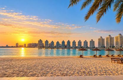 Apartment - Studio - 1 for rent in Viva West - Viva Bahriyah - The Pearl Island - Doha