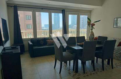 Apartment - 2 Bedrooms - 2 Bathrooms for rent in East Porto Drive - Porto Arabia - The Pearl Island - Doha