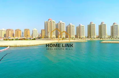 Apartment - 2 Bedrooms - 2 Bathrooms for rent in Viva West - Viva Bahriyah - The Pearl Island - Doha