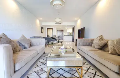 Apartment - 1 Bedroom for sale in Al Mutahidah Tower - Viva Bahriyah - The Pearl Island - Doha