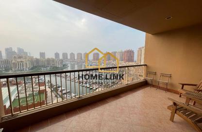 Apartment - 2 Bedrooms - 3 Bathrooms for rent in East Porto Drive - Porto Arabia - The Pearl Island - Doha