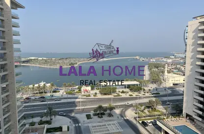 Apartment - 2 Bedrooms - 3 Bathrooms for rent in Lusail Marina Heights - Marina District - Lusail