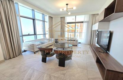 Apartment - 2 Bedrooms - 4 Bathrooms for rent in Lusail Marina Heights - Marina District - Lusail