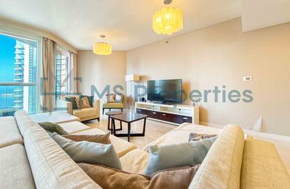 شقة - غرفة نوم - 2 حمامات للبيع في مرتفعات مارينا لوسيل - منطقة المارينا - الوسيل