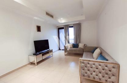 Apartment - 1 Bedroom - 2 Bathrooms for rent in East Porto Drive - Porto Arabia - The Pearl Island - Doha Apartment - 1 Bedroom - 2 Bathrooms for rent in East Porto Drive - Porto Arabia - The Pearl Island - Doha