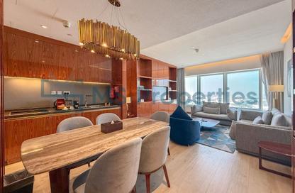 Apartment - 2 Bedrooms - 3 Bathrooms for rent in West Bay Tower - West Bay - West Bay - Doha