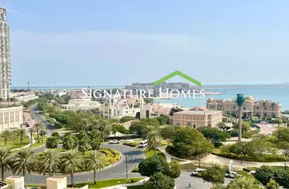 Apartment - Studio - 1 Bathroom for rent in Al Mutahidah Tower - Viva Bahriyah - The Pearl Island - Doha