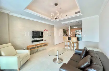 Apartment - 1 Bedroom - 1 Bathroom for rent in Viva West - Viva Bahriyah - The Pearl Island - Doha