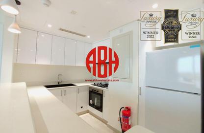Apartment - 2 Bedrooms - 3 Bathrooms for rent in Lusail Marina Heights - Marina District - Lusail