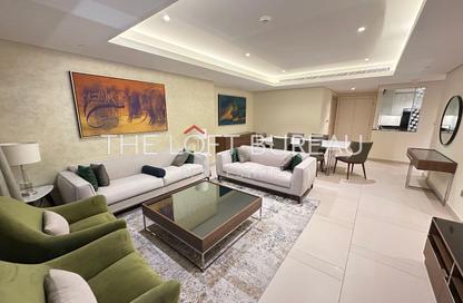 Apartment - 3 Bedrooms - 4 Bathrooms for rent in Abraj Bay - Abraj Quartiers - The Pearl Island - Doha