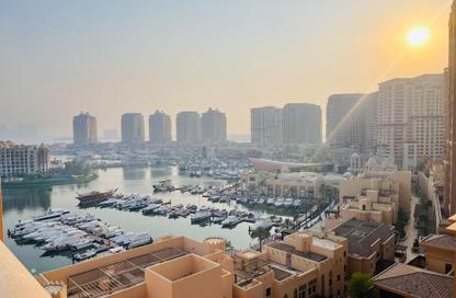 Apartment - 1 - 2 for sale in West Porto Drive - Porto Arabia - The Pearl Island - Doha