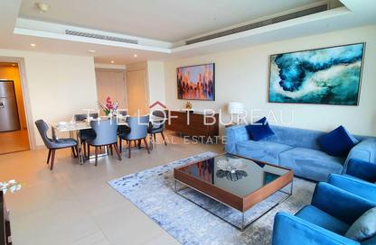 Apartment - 2 Bedrooms - 3 Bathrooms for rent in Abraj Bay - Abraj Quartiers - The Pearl Island - Doha