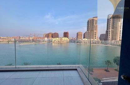 Apartment - 1 Bedroom - 2 Bathrooms for rent in Crystal Residence - Gewan Island - The Pearl Island - Doha