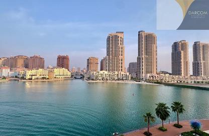 Apartment - 1 Bedroom - 2 Bathrooms for rent in Crystal Residence - Gewan Island - The Pearl Island - Doha