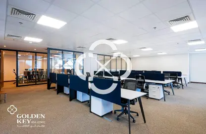 Office Space - Studio - 2 Bathrooms for rent in Marina Residences 195 - Marina District - Lusail